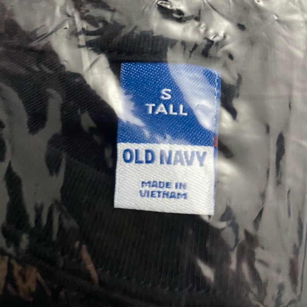 🆕 Old Navy Women's Vintage Crew-Neck Maxi Dress Short Sleeve Black S 4-6 Tall - Picture 12 of 14